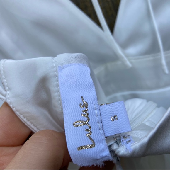 White Satin Backless Maxi Dress 🌿 S - Picture 7 of 10